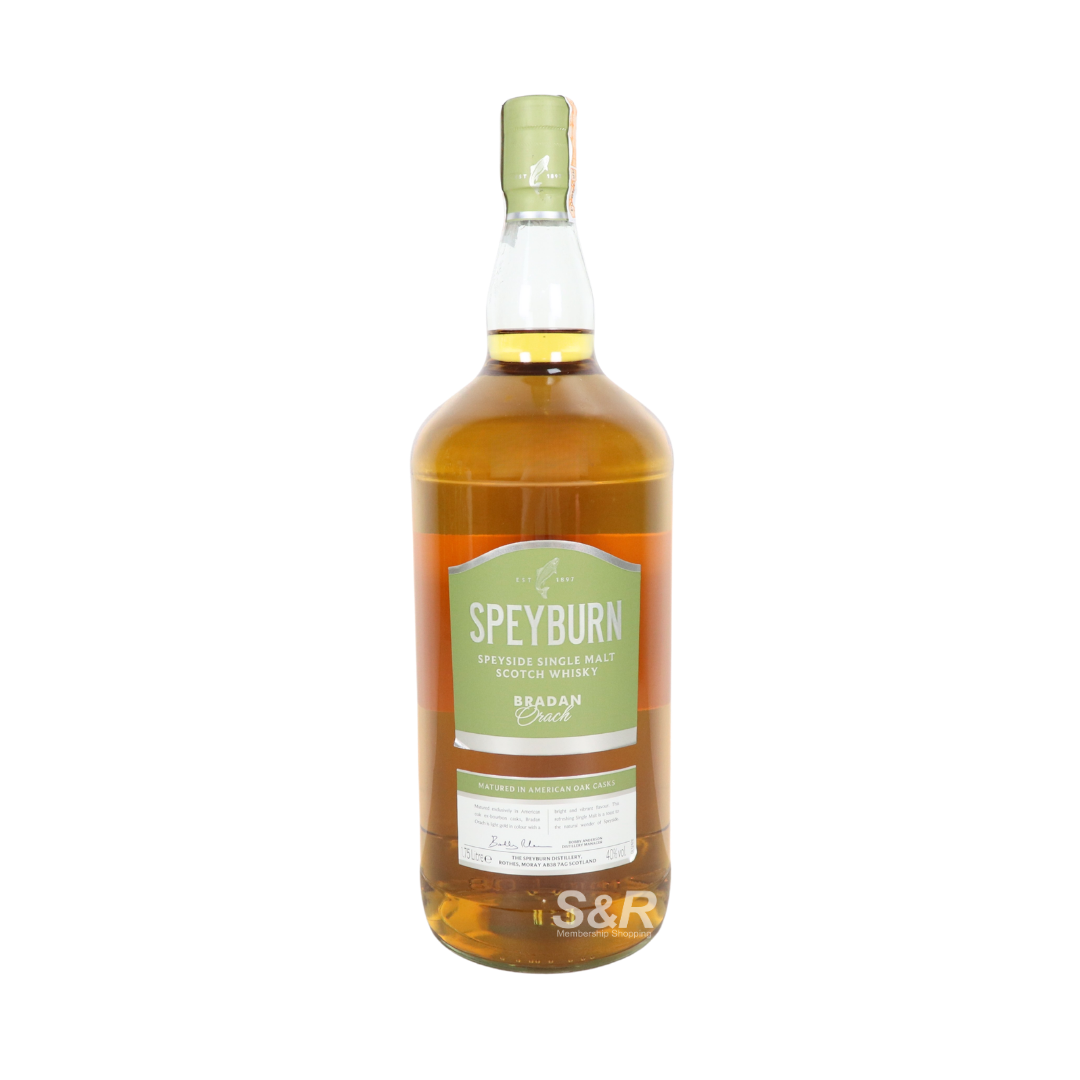 Speyburn Bradan Crack Scotch Whisky 1.75L